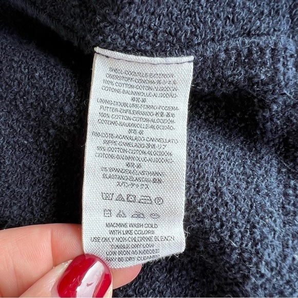 Free People Double Layer Distressed Jean Jacket Small Hood Destroyed Light Wash - Picture 14 of 14